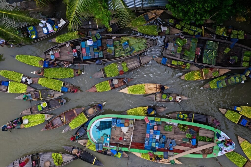 barisal, bangladesh, market