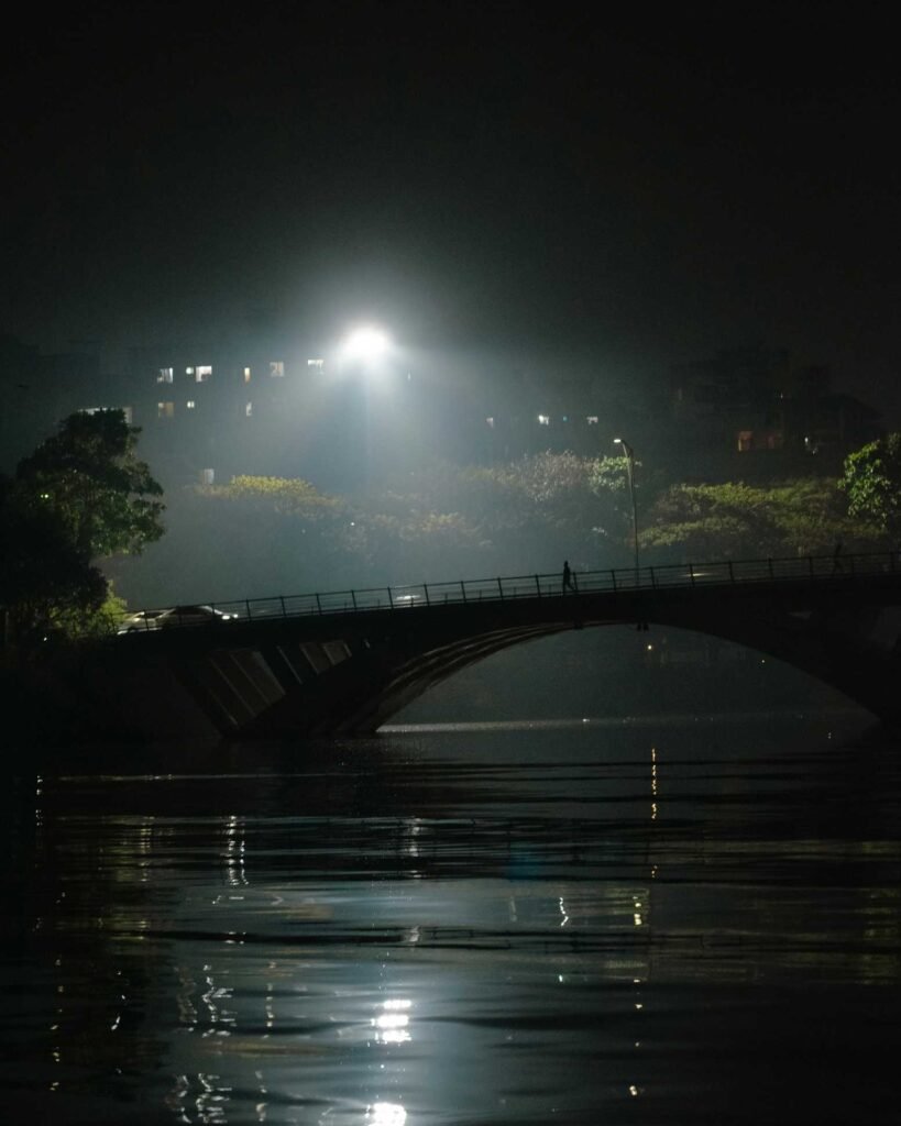 Hatirjheel at night