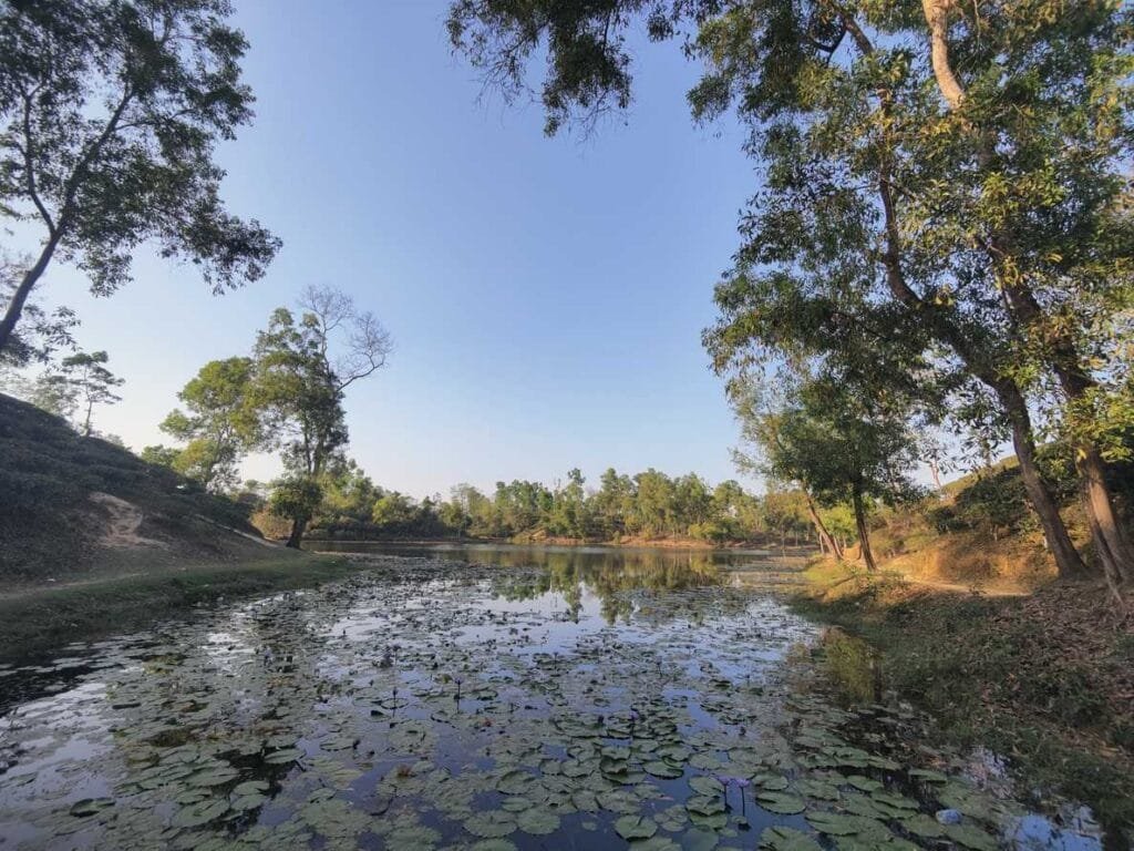 Wider view of Madhabpur Lake