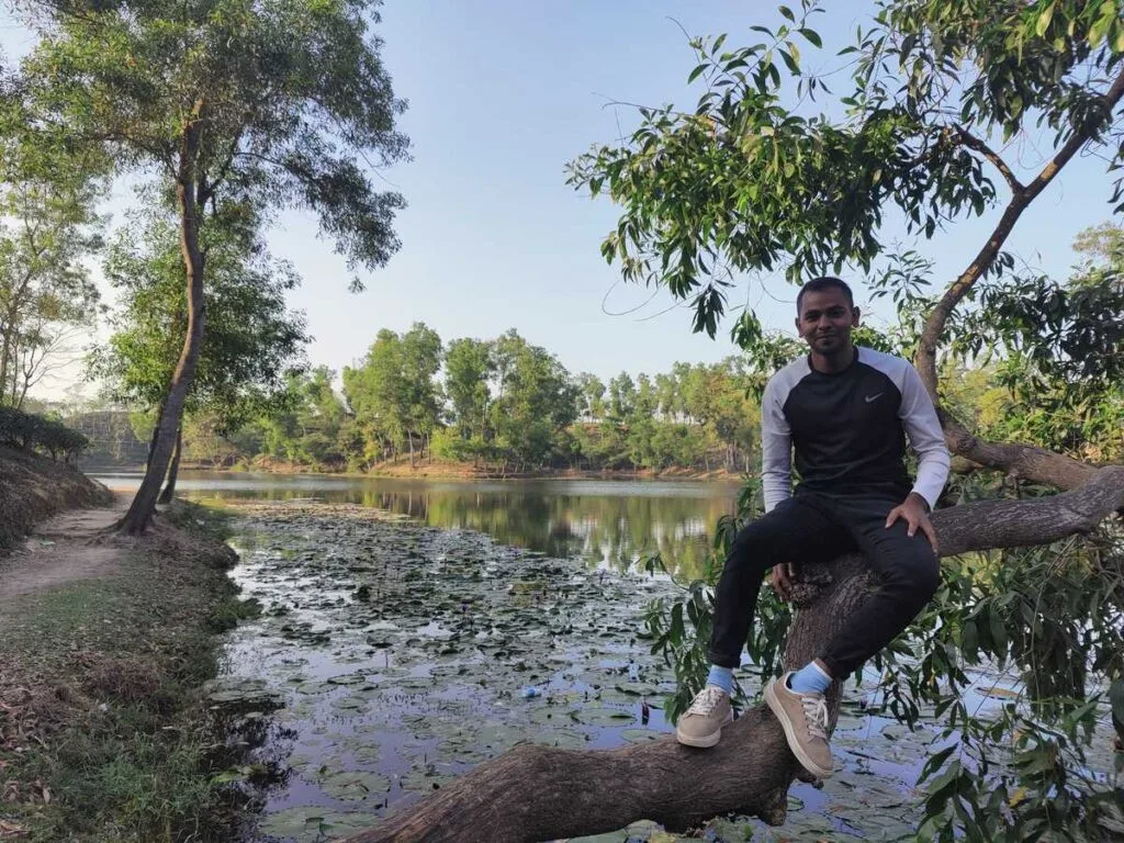 Madhabpur lake view