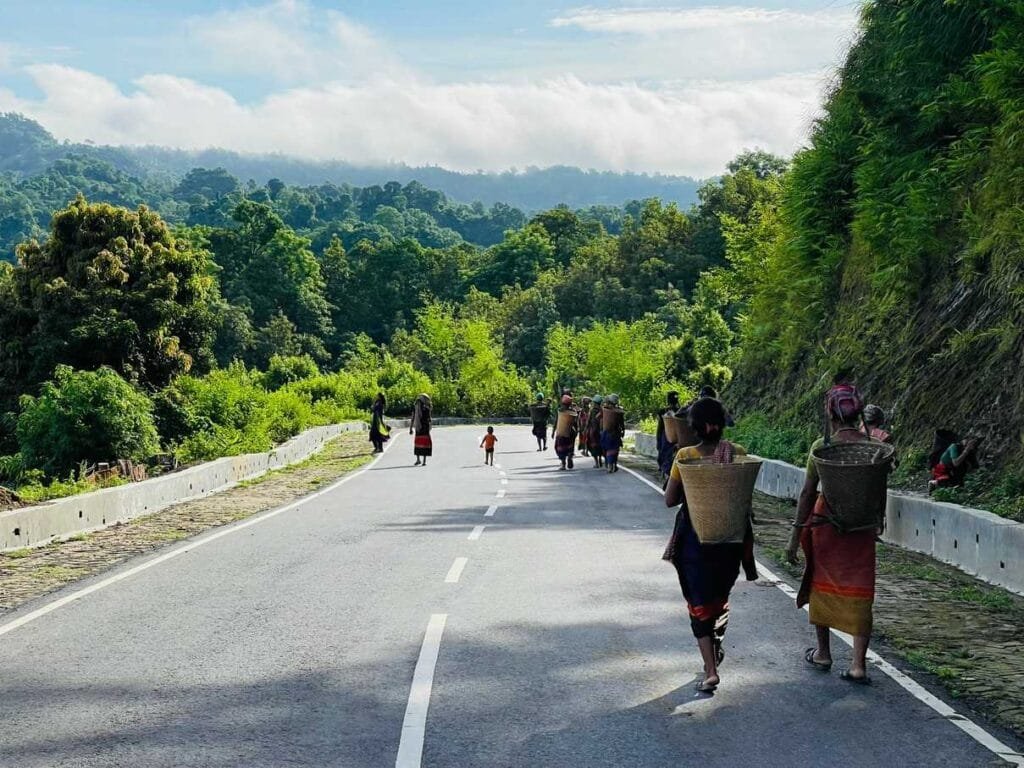 Sindukchari to Mahalchhari road