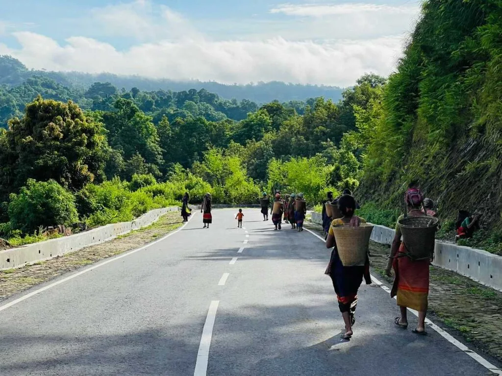 Sindukchari to Mahalchhari road
