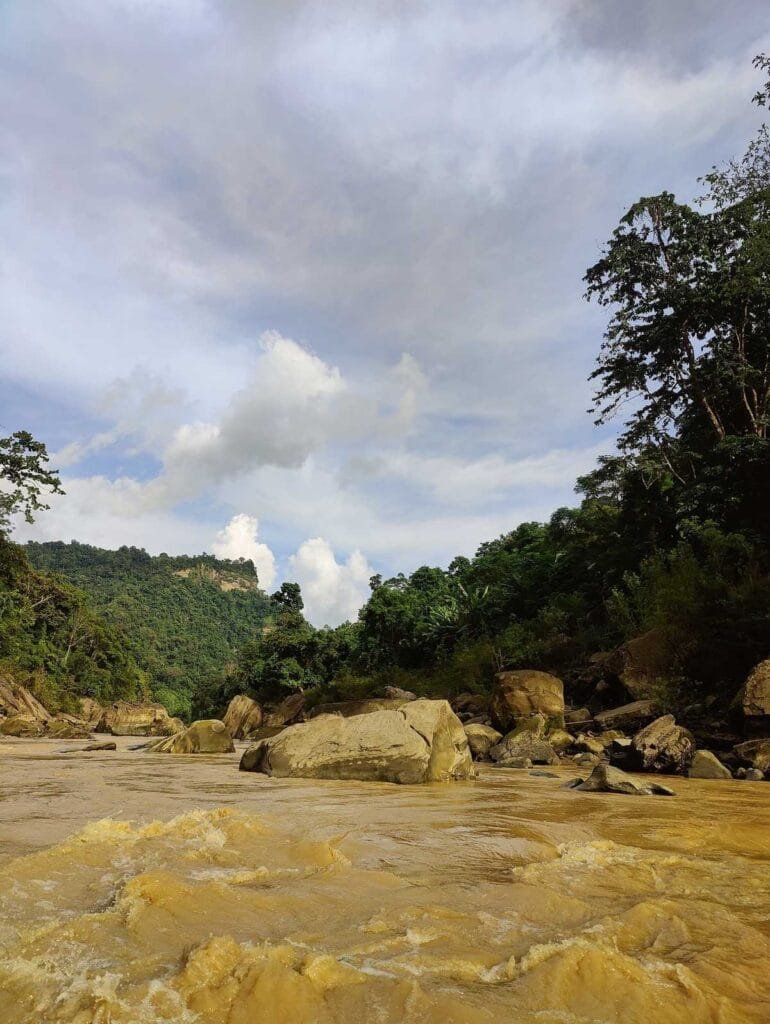 Mighty sangu river