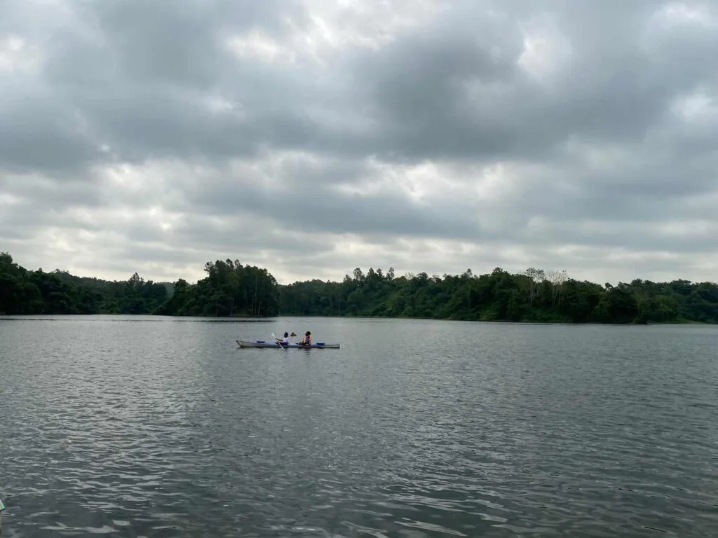 Kayaking at the Lake