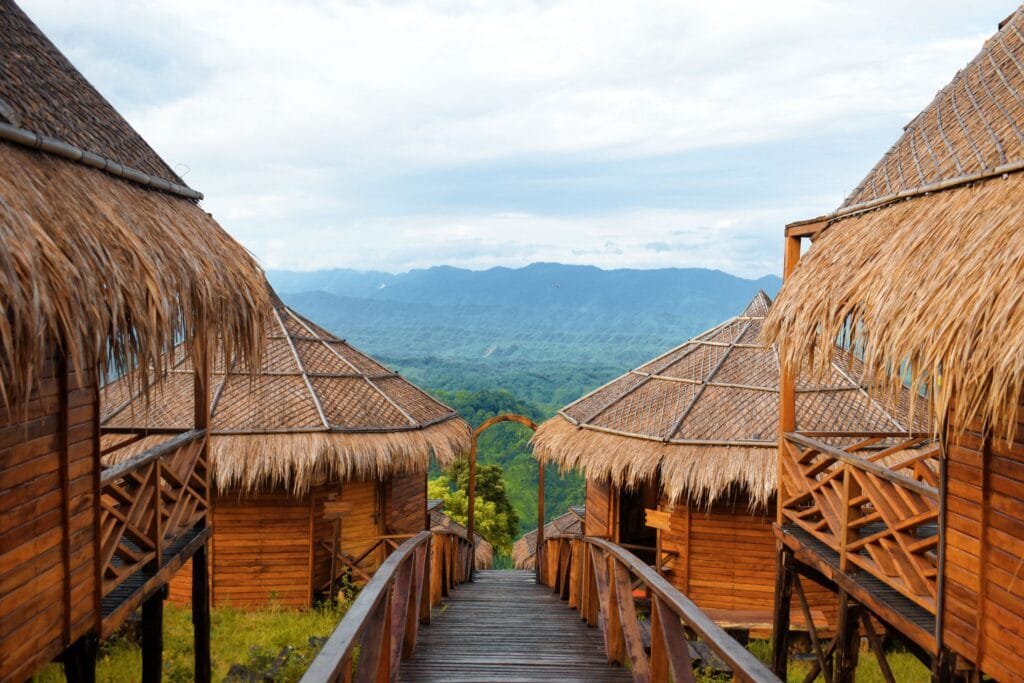 Resorts in Sajek